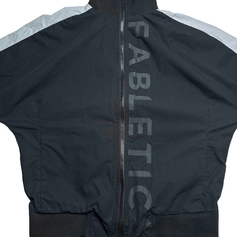 Fabletics | Women | Jayda Woven Black White Zip Up Athletic Jacket | Size Small - Picture 9 of 12